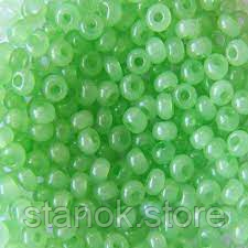 Бісер чехія Preciosa упаковка 10 грам 02161 зелений, фото 1