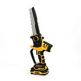 Акумуляторна ланцюгова пила DeWalt DCM190HN, 24V 5.0Ah, АКБ пила, пила Деволт, потужна, для дому, фото 7