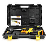 Акумуляторна ланцюгова пила DeWalt DCM190HN, 24V 5.0Ah, АКБ пила, пила Деволт, потужна, для дому, фото 11