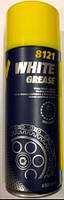 Мастило для мото ланцюгів MANNOL 8121 White Grease ( 450 мл)