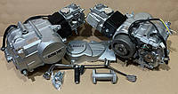 Мотор 110 кубов, Двигатель DELTA, ALFA, ACTIVE - 110 ( Механика, чугунный цилиндр, Серый, БЕЗ СТАРТЕРА )