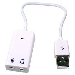 USB звукова карта для ноутбука або ПК