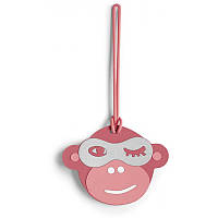 Брелок Kipling K00117_24T из силикона обезьянка розовая BTS / P Monkey Face