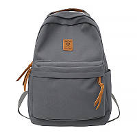 Рюкзак Lesko 81227 Gray 20L с карманом для ноутбука подростковый