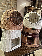 Плетені кошики для тварин