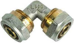 Кут 20*20 металопластиковий обтискний