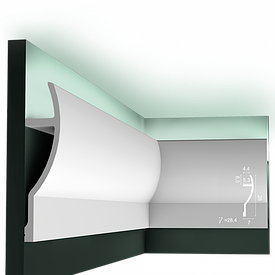 Плінтус під приховане освітлення Orac Decor C372 (2м)