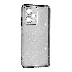Силикон Clear Shine Xiaomi Redmi Note 12 (5G),  Black