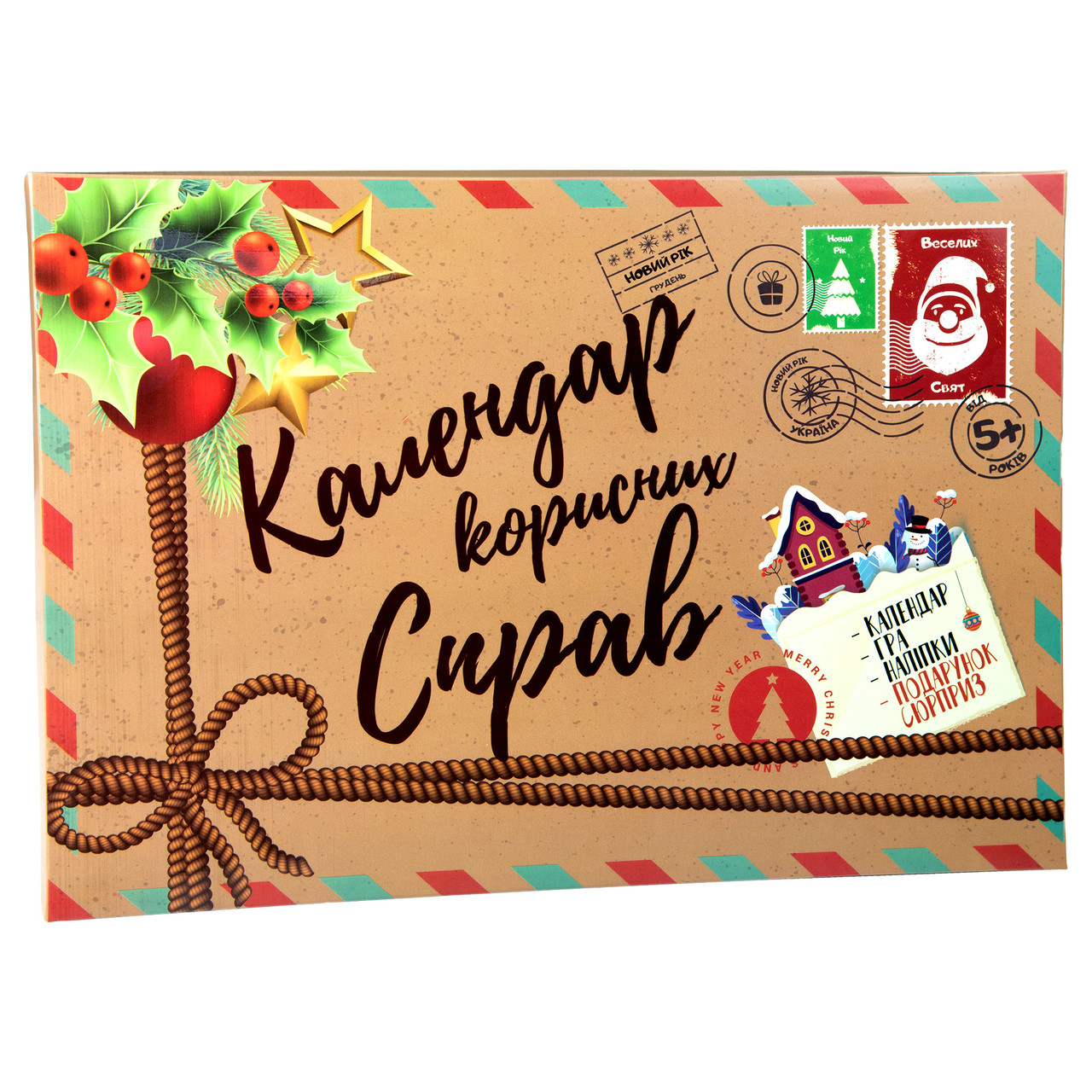 Настільна гра Strateg Календар корисних справ 30297, фото 1