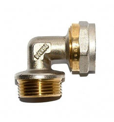 Кут 20*3/4 РН металопластиковий обтискний