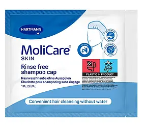 Шапочка для миття голови без води MoliCare Skin 1шт