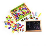 Магнітний набір 2в1 "Абетка та математика" (укр), фото 2