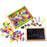 Магнітний набір 2в1 "Абетка та математика" (укр), фото 3