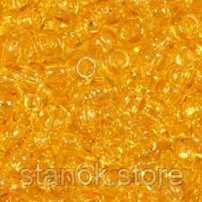 Бісер чехія Preciosa упаковка 10 грам 10020 золотий, фото 1