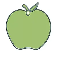 Дошка обробна пластикова GUSTO "Яблуко" GT-G-457G 28*30,5*0,8см