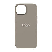 Чехол Silicone Case with MagSafe для iPhone 15 Plus Цвет 02.Clay