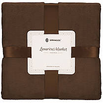 Плед-покривало Springos Luxurious Blanket 200 x 220 см HA7208, фото 3
