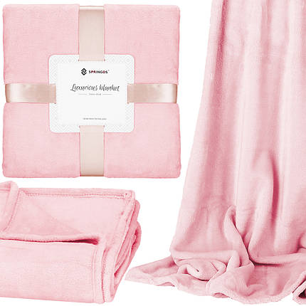 Плед-покривало Springos Luxurious Blanket 200 x 220 см HA7210, фото 2