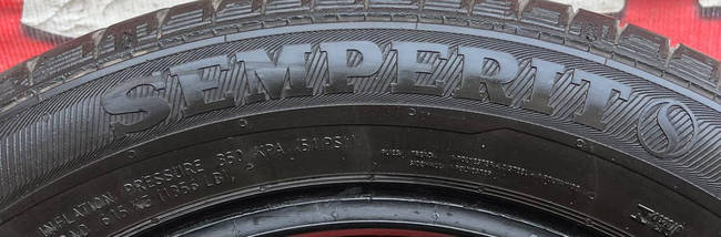 Шини б/у зимові 205/55R16 SEMPERIT SPEED-LIFE 2, фото 5