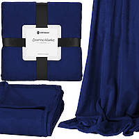 Плед-покрывало на кровать европейка 200 x 220 см двухсторонний Springos Luxurious Blanket