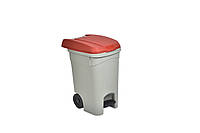 Бак для мусора на колесах 60 л, AKAY Plastik,Турция, AK 734