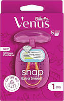 Станок для бритья женский Gillette Venus Snap Extra Smooth с 1 сменным картриджем