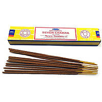 Пыльцовое благовоние Седьмая чакра Satya Масала благовоние 15 гр 32467-1