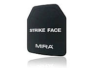 Комплект бронепластин захисту MIRA Strike Face Level 4 (IV) Чорний (комплект 2 шт.), фото 7