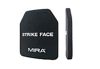 Комплект бронепластин захисту MIRA Strike Face Level 4 (IV) Чорний (комплект 2 шт.), фото 6