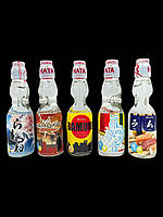 Рамуне Hatakosen Ramune Soda 200 мл Assorted Flavour (Сет із 5 напоїв)