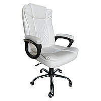 1 Офисное кресло операторское для персонала Bonro B-612 кресло для офиса компьютерное белое кресла офисные