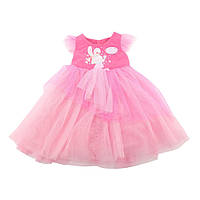 Одежда для куклы Беби Борн / Baby Born 40-45 см платье розовый 8803