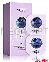 Увлажняющая маска для волос с экстрактом черники Veze Blueberries Times Embellish Wet Hair Film, 12гр*6 шт