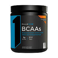 Аминокислота BCAA Rule 1 BCAA, 30 порций Апельсин (222 грамм)