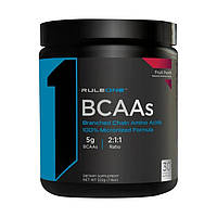 Аминокислота BCAA Rule 1 BCAA, 30 порций Фруктовый пунш (222 грамм)