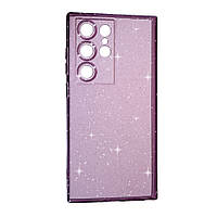 Силикон Clear Shine Samsung S24 Ultra, Violet