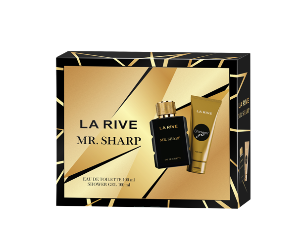 Чоловічий подарунковий набір La Rive Mr. Sharp (Туалетна вода 100 мл + Гель для душу 100 мл)