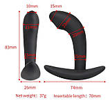 Електричний анальний стимулятор якір ElectricPower з дистанційним керуванням, фото 4