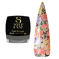 CONFETTI GLITTER Steffani (5 мл) № 02