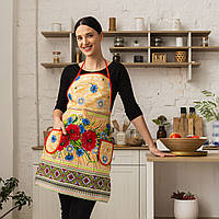 Фартух лляний "Колосок" (75х55 см.)