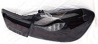 Задние фары альтернативная тюнинг оптика фонари LED на BMW 4 F32 черная 14-20 БМВ 4