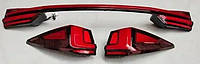 Задние фары альтернативная тюнинг оптика фонари LED на Lexus RX 300 красная 16-22 Лексус РХ
