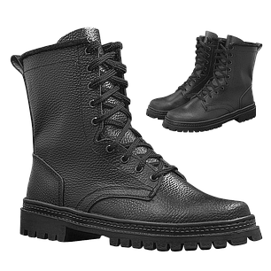 "Трек-Юхта" Берці зимові Військові Черевики з завищенними берцями . Взуття утеплене, фото 1