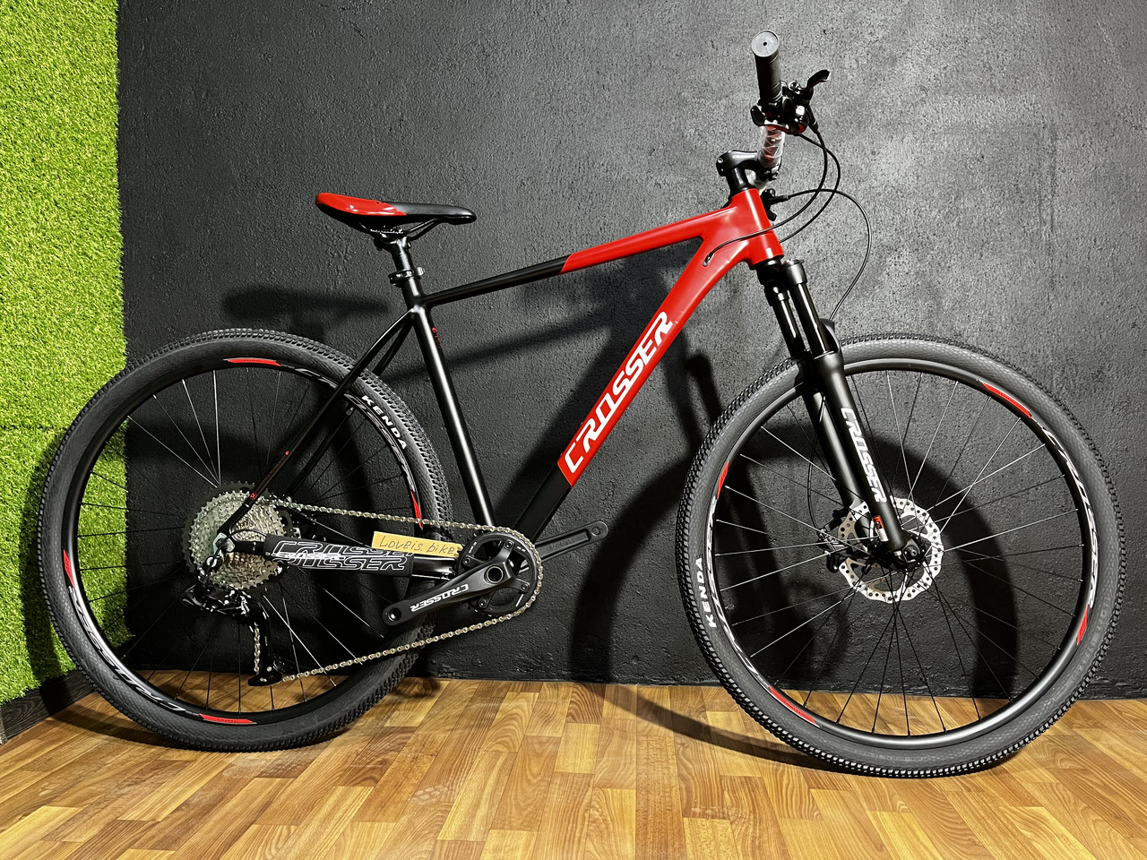 Велосипед найнер Crosser MT 041 29" (рама 21, 1*12) L-TWOO+Logan