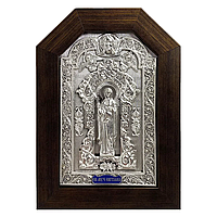 Икона "Святая мученица Светлана" из серебра 19х14см