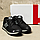 Чоловічі шкіряні кросівки Clasic Black, фото 5