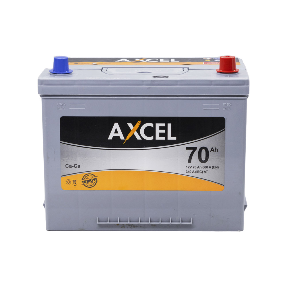 Аккумулятор AXCEL Asia 70A +правий (N50) (600 пуск) SMF