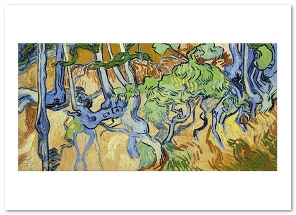 Листівка Vincent van Gogh — Tree Roots