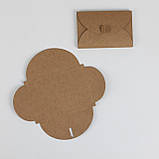 Конверти Крафт з Друком Лого 120*80*10 мм - Подарункові конверти персональні, фото 5
