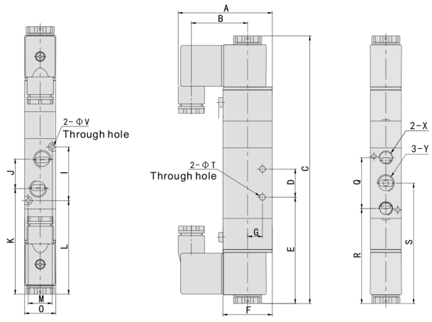 розміри 4V230C-08 розміри 4V230C-08